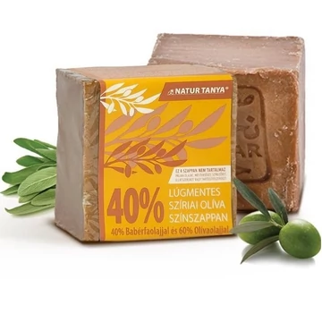 Natur Tanya Lúgmentes Szíriai Olíva Színszappan 185g