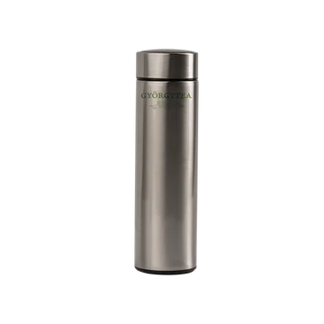 Györgytea Rozsdamentes termosz LED-kijelzős hőmérővel