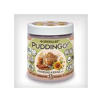 Javallat PuddinGo! Fahéjas Keksz ízű instant pudingpor 300 g