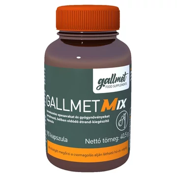 GALLMET-Mix 90 db epesav és gyógynövény kapszula