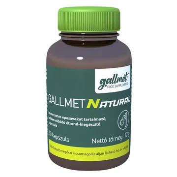GALLMET-Natural 30 db epesav kapszula