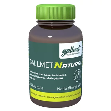 GALLMET-Natural 60 db epesav kapszula