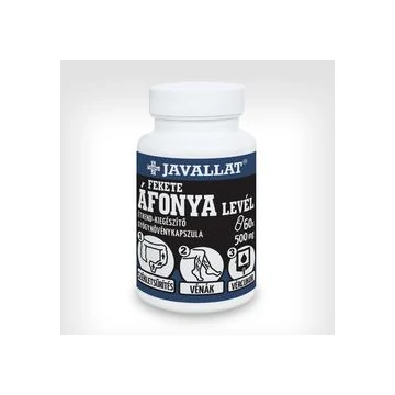 Javallat Fekete áfonya levél 60 db
