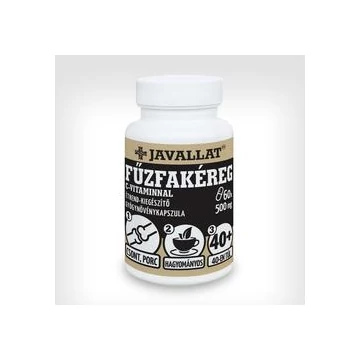Javallat fűzfakéreg C-vitaminnal 60 db