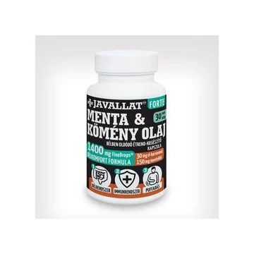 Javallat Menta & Kömény Olaj Forte 60 db