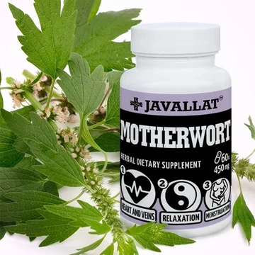Javallat Szúrós Gyöngyajak (Motherwort) 60 db