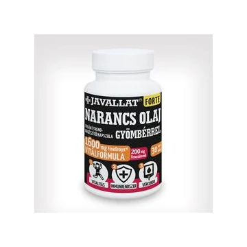 Javallat Narancs Olaj Gyömbérrel Forte 60 db