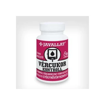 JAVALLAT® Vércukor kontroll 60 db