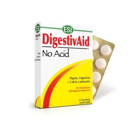 DigestivAid No Acid szopogatós tabletta 12db