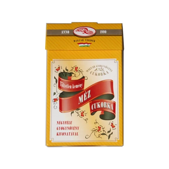 MicRose Töltetlen kemény Méz cukorka 75 g