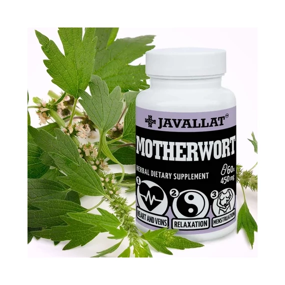 Javallat Szúrós Gyöngyajak (Motherwort) 60 db