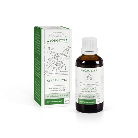 Györgytea Csalánlevél alkoholos kivonat 50 ml