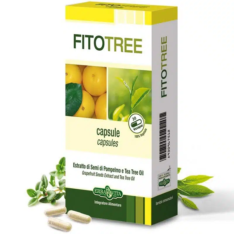ErbaVita Fitotree grapefruit és teafa kapszula 30 db