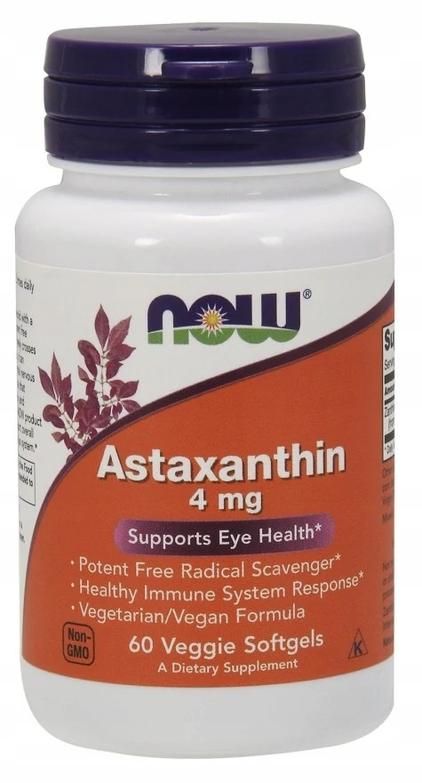 NOW Astaxanthin 4 mg 60 db