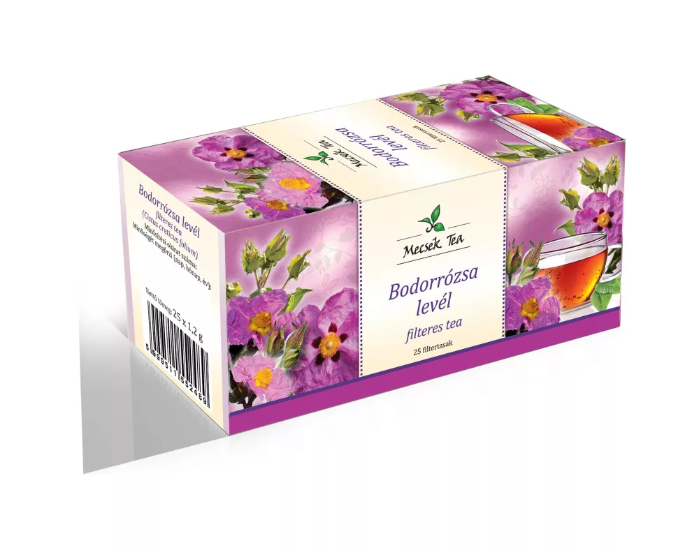 Mecsek Tea Bodorrózsa levél filteres tea 25 db