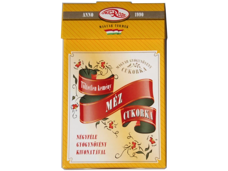 MicRose Töltetlen kemény Méz cukorka 75 g
