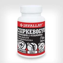 Javallat Csipkebogyó terméshús C-vitaminnal 60 db