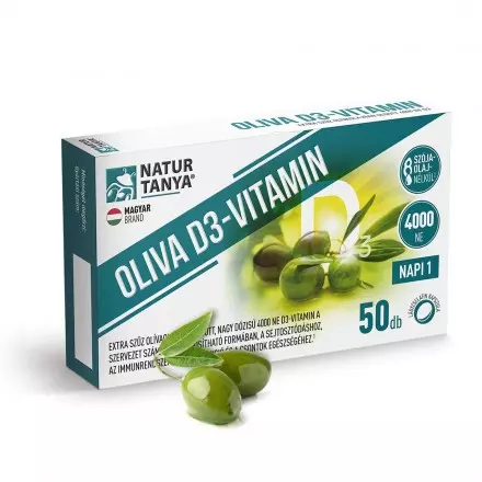 Natur Tanya oliva D3 -vitamin 50db